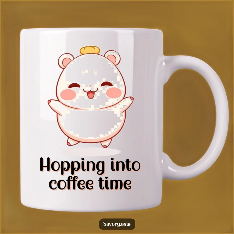 Funny Cheerful Bao Bun Mug: A Delightful and Humorous Gift for Foodies