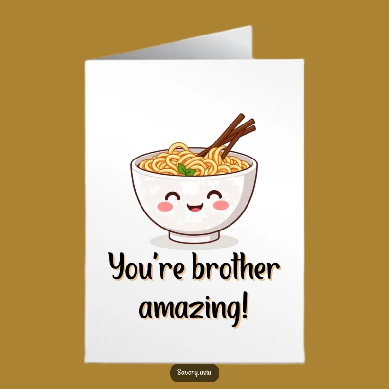 Free Printable Congrats Card: Dancing Ramen Success, Humorous Downloadable Celebration Gift