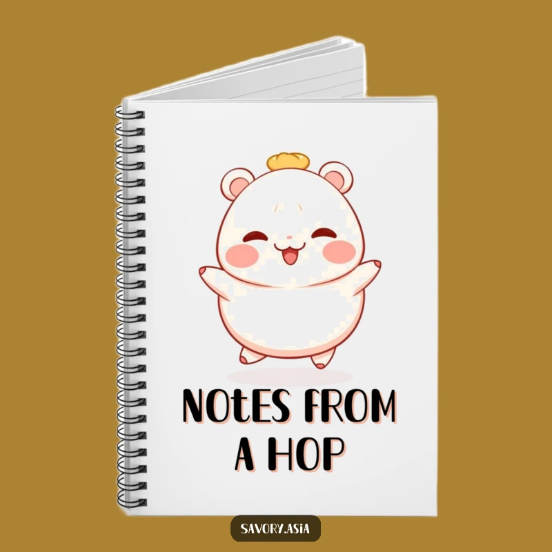 Funny Bao Bun Notebook: Jot Down Notes with Cheerful and Humorous Style
