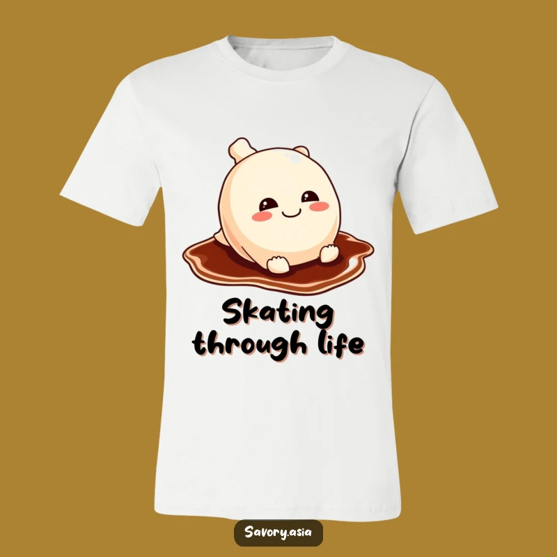 Funny Sliding Potsticker T-Shirt: Wear Your Mischief with Style