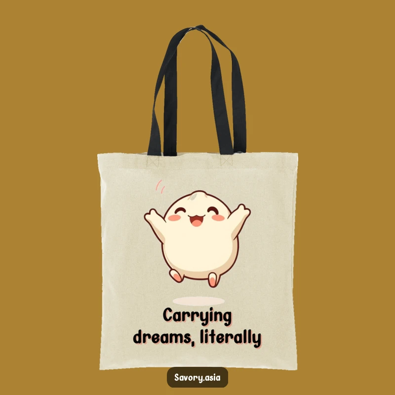 Funny Dumpling Tote Bag: Carry Your Essentials with Hilarious Style